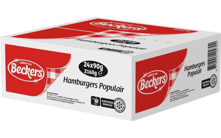 Hamburger Beckers 24x90 gram