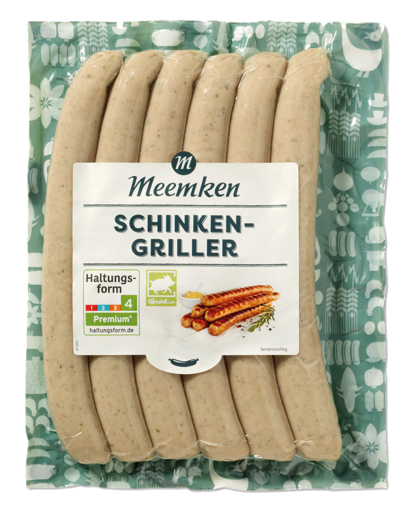 Braadworst Schinkengriller 6x85 gram